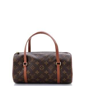 Louis Vuitton Papillon Handbag Canvas #237908L86B